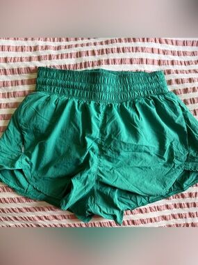 All in motion green workout shorts